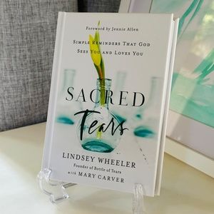 NEW Sacred Tears Lindsey Wheeler Christian Gift Book Hardcover